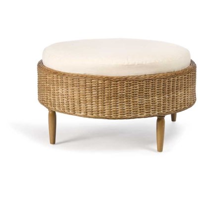 Large Round Ottoman